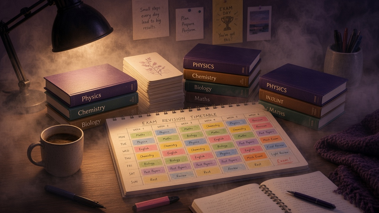 Multiple subject stacks balanced on a weekly timetable