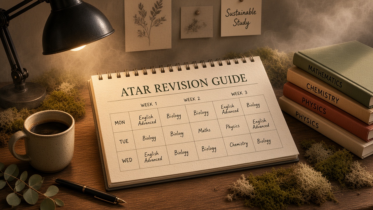 Multi-subject folders on a sustainable revision calendar